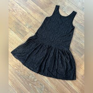 Women’s Black sleeveless dress with lace overlay by Weston Wear, size XS